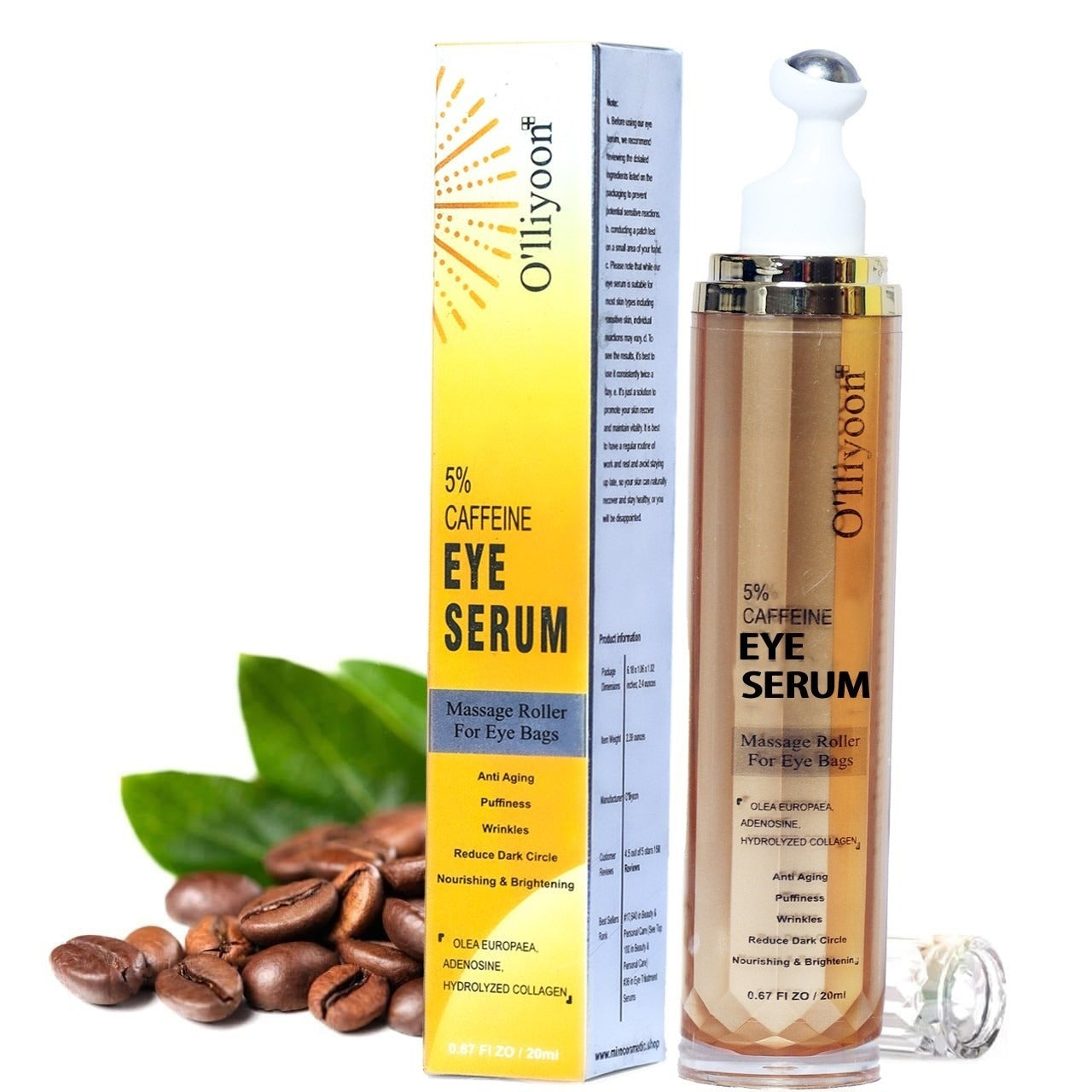 O'lliyoon Eye Serum with Caffeine